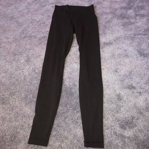 Black underwear high waisted leggings LuLu Lemon